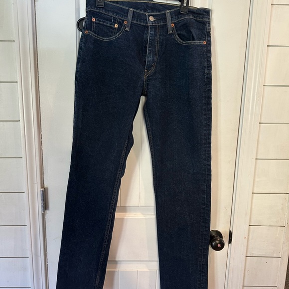 Levi's Deep Blue Straight Jeans 514 32x34 jeans - Picture 1 of 5